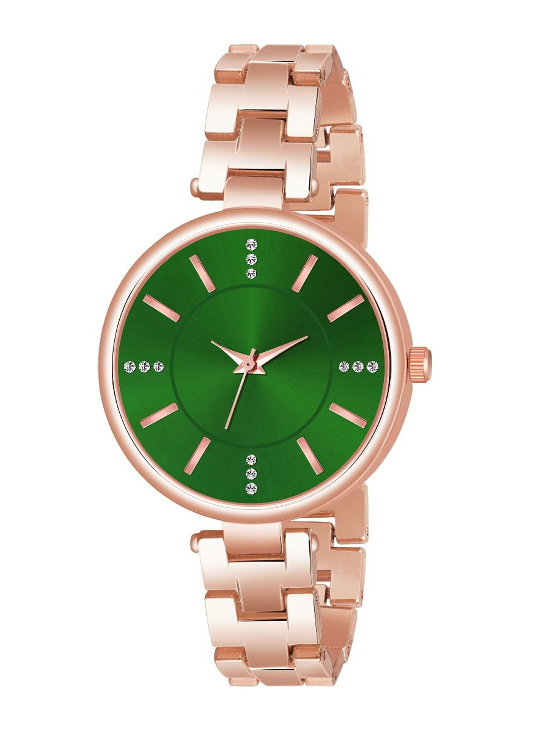 HMTE Women Bracelet Style Straps Analogue Watch HM-4282 Green