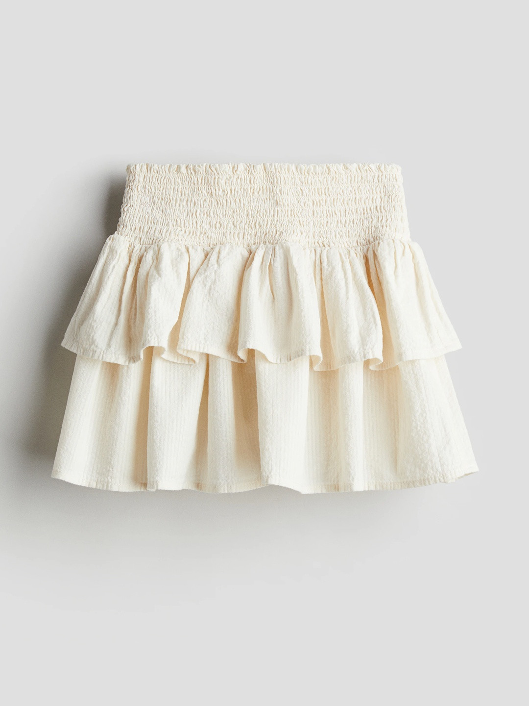 H&M Girls Pure Cotton Tiered Skirt