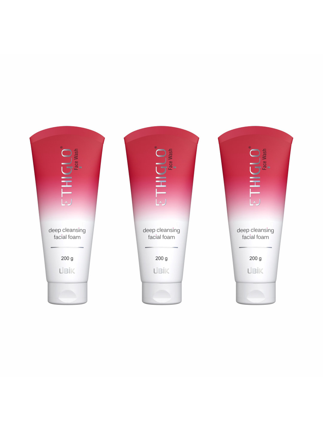 ETHIGLO Set Of 3 Skin Brightening Face Wash 40 ml Each