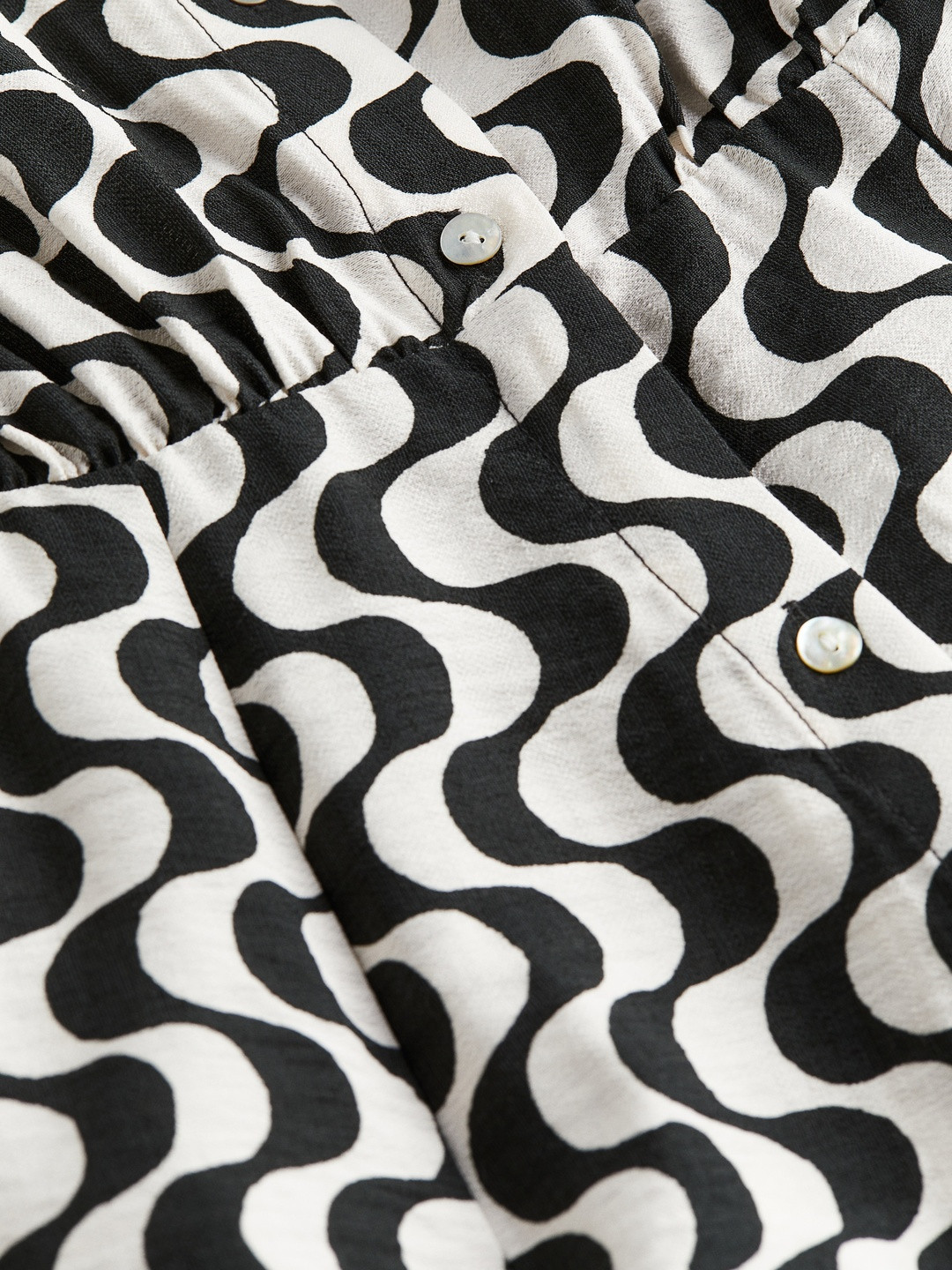 H&M Tie-Belt Shirt Dress