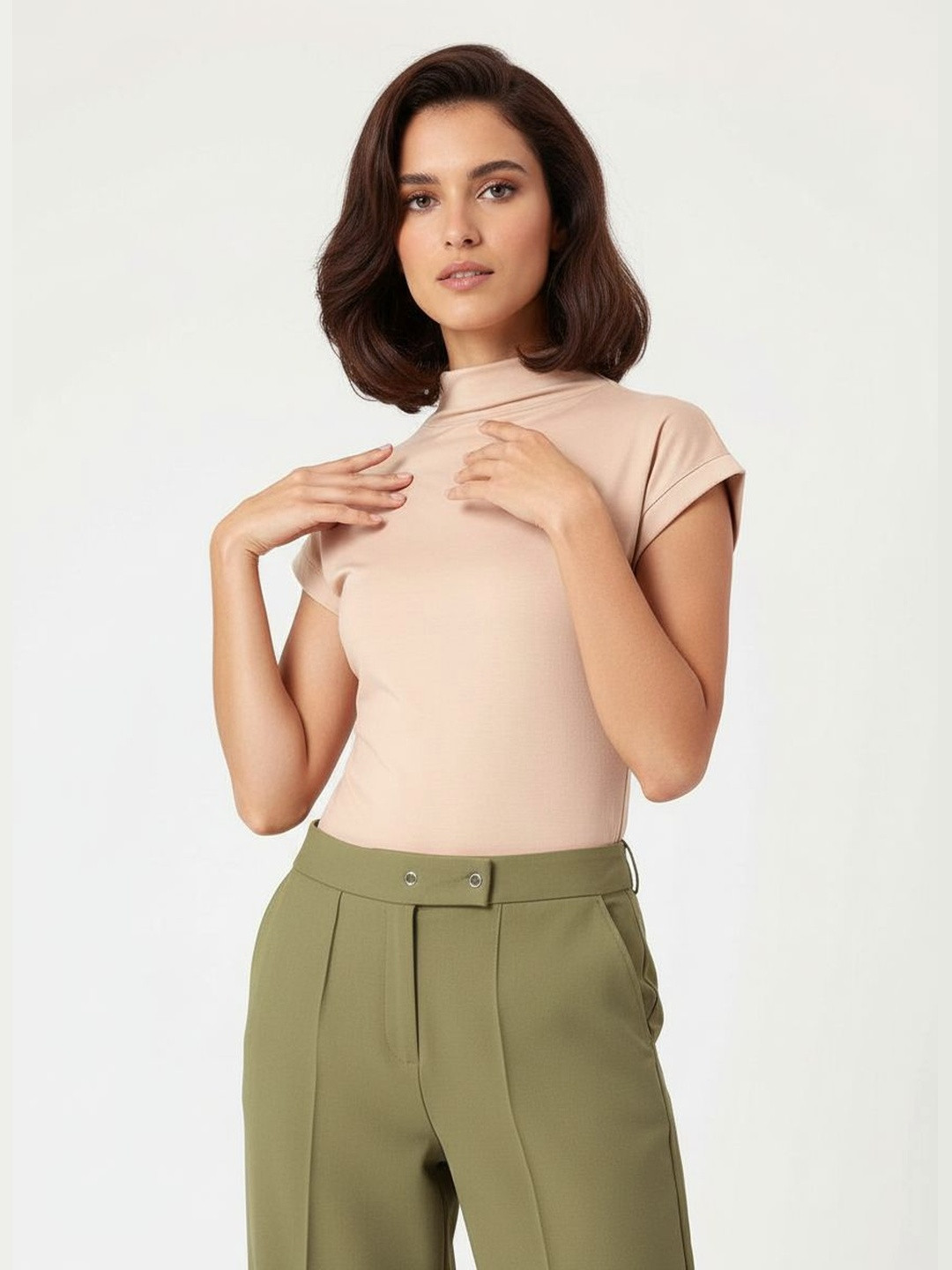 DressBerry K-Chic High Neck Top