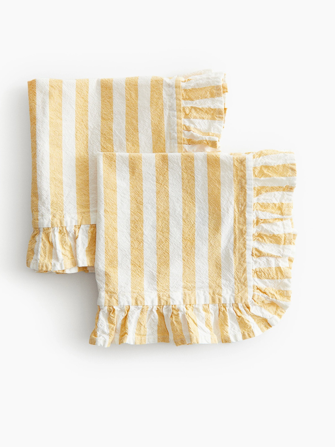 H&M 2-Pack Frill-Trimmed Napkins