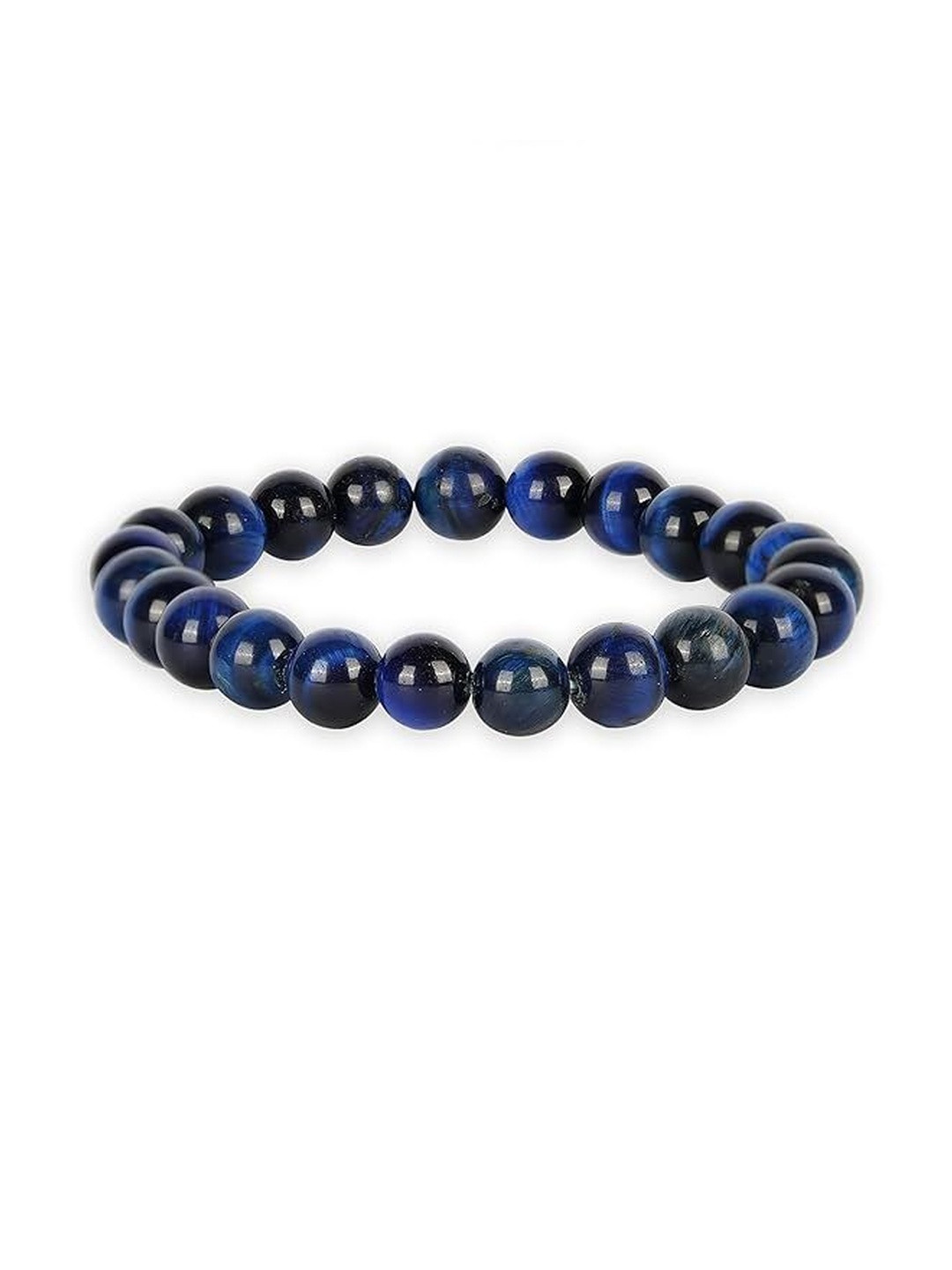 Gemsmantra Adult Tigers Eye Ceramic Bracelet