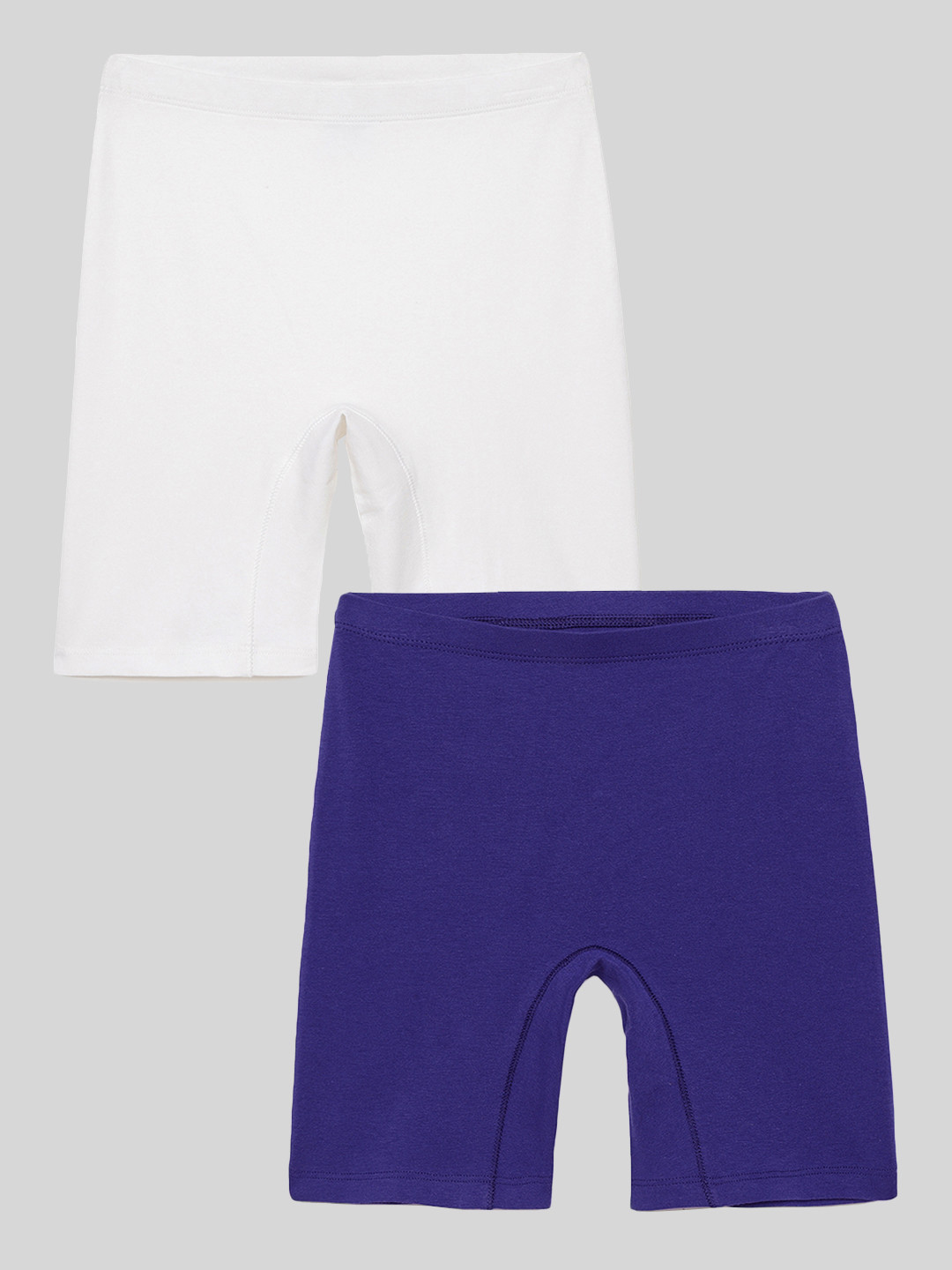 mackly Girls Pack of 2 Skinny Fit Innershorts