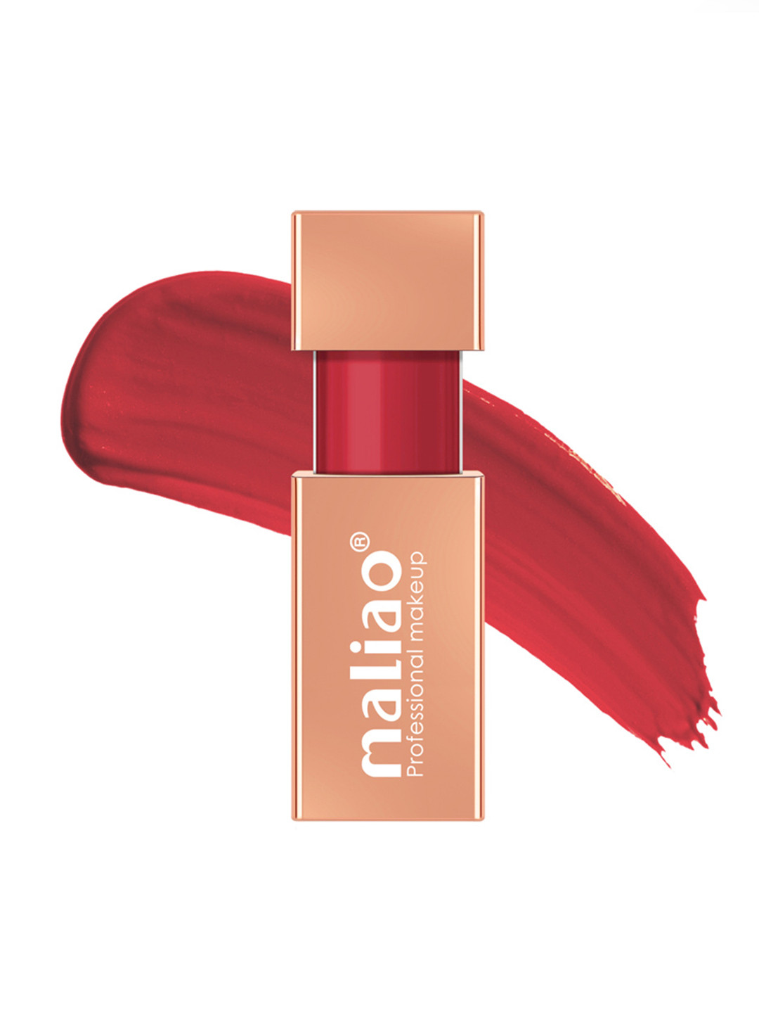 Maliao Color Last Long-lasting Matte Liquid Lipstick - 4 ml - Mehroon - 19