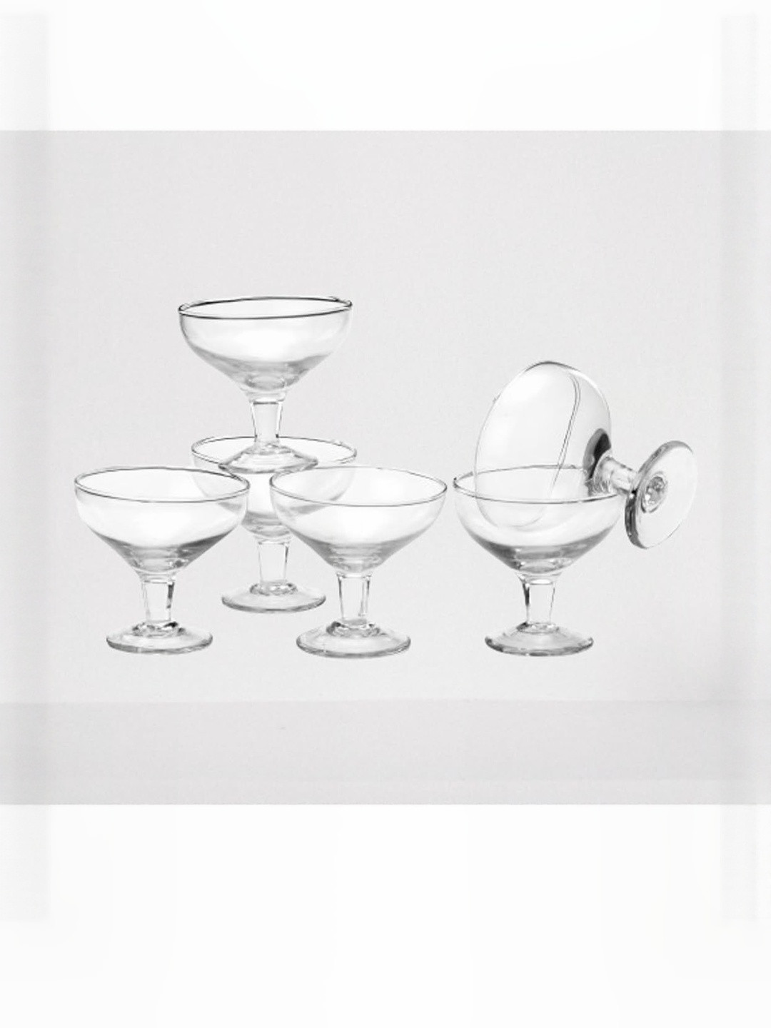 1ST TIME Transparent 6 Dishwasher Safe Glass Wine Glass Bar Glass