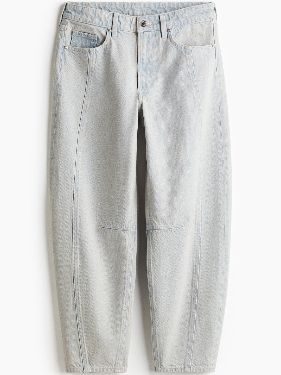 H&M Super Barrel Low-Rise Light Fade Regular Jeans