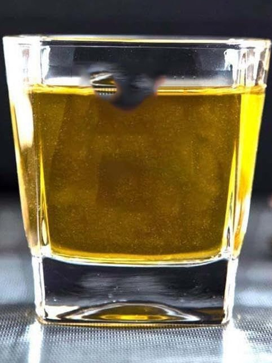 1ST TIME Transparent Glass Whisky Glasses-180 ml