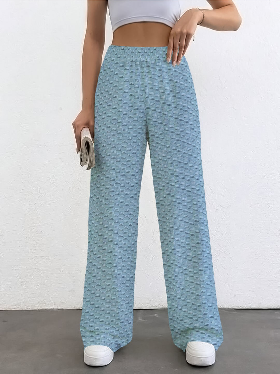 The Dry State Women Straight Fit Parallel Trousers