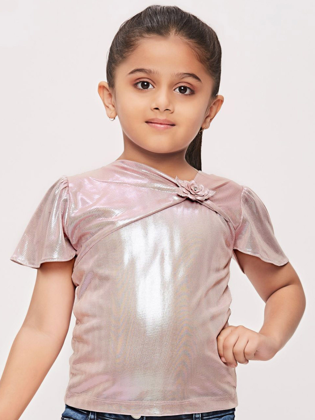 Tiny Girl Girls Flared Sleeves Tops