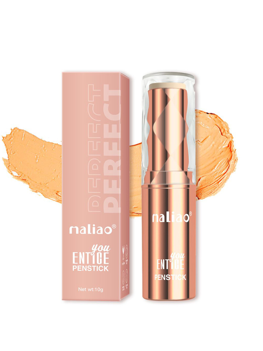 Maliao Full Coverage You Entice Penstick Contour- 10 g - Orange -05