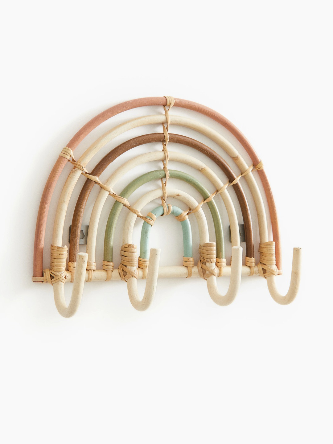 H&M Beige & Blue Rainbow-Shaped Hanging Rack