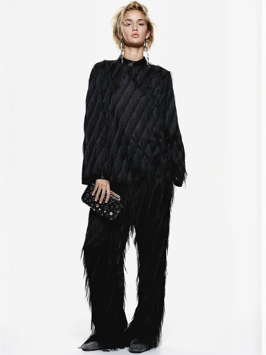 H&M Fringed Trouser