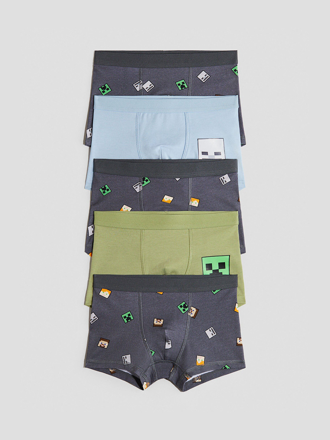 H&M Boys 5-Pack CottonTrunks