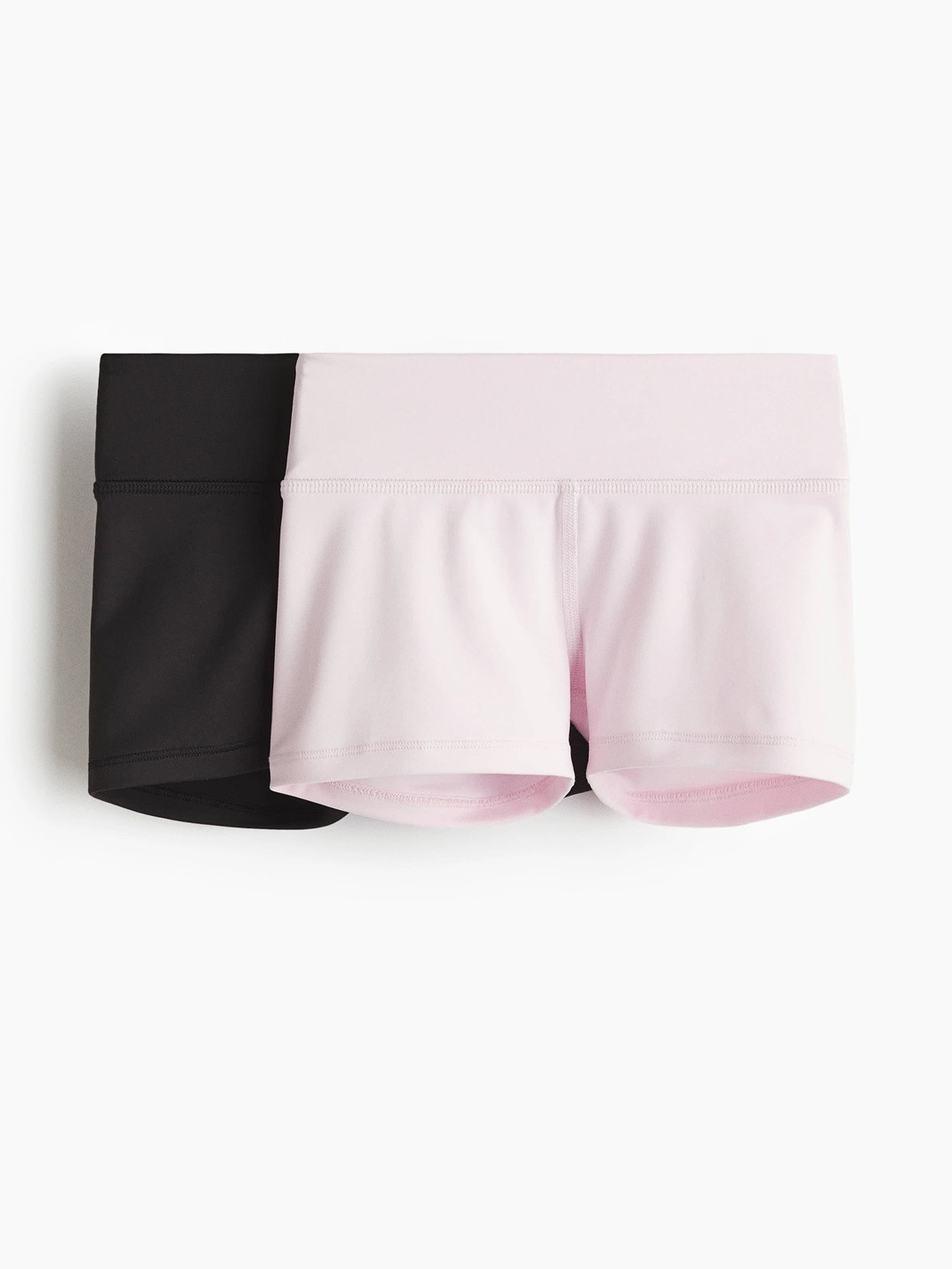 H&M 2-Pack Short Sports Cycling Shorts With Dry Move
