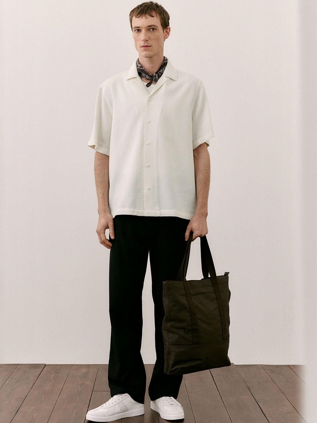H&M Loose Fit Muslin resort shirt