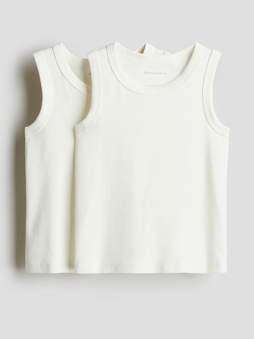 H&M 2-Pack Pima Cotton Vest Tops