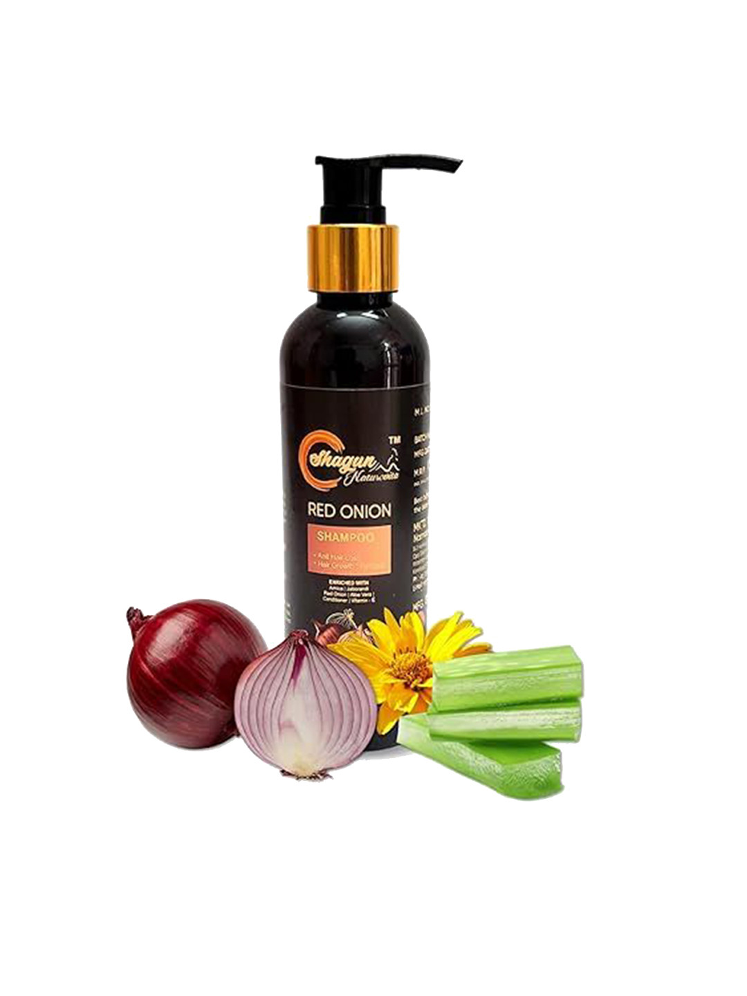Shagun Naturovita Red Onion Shampoo- 200 ml