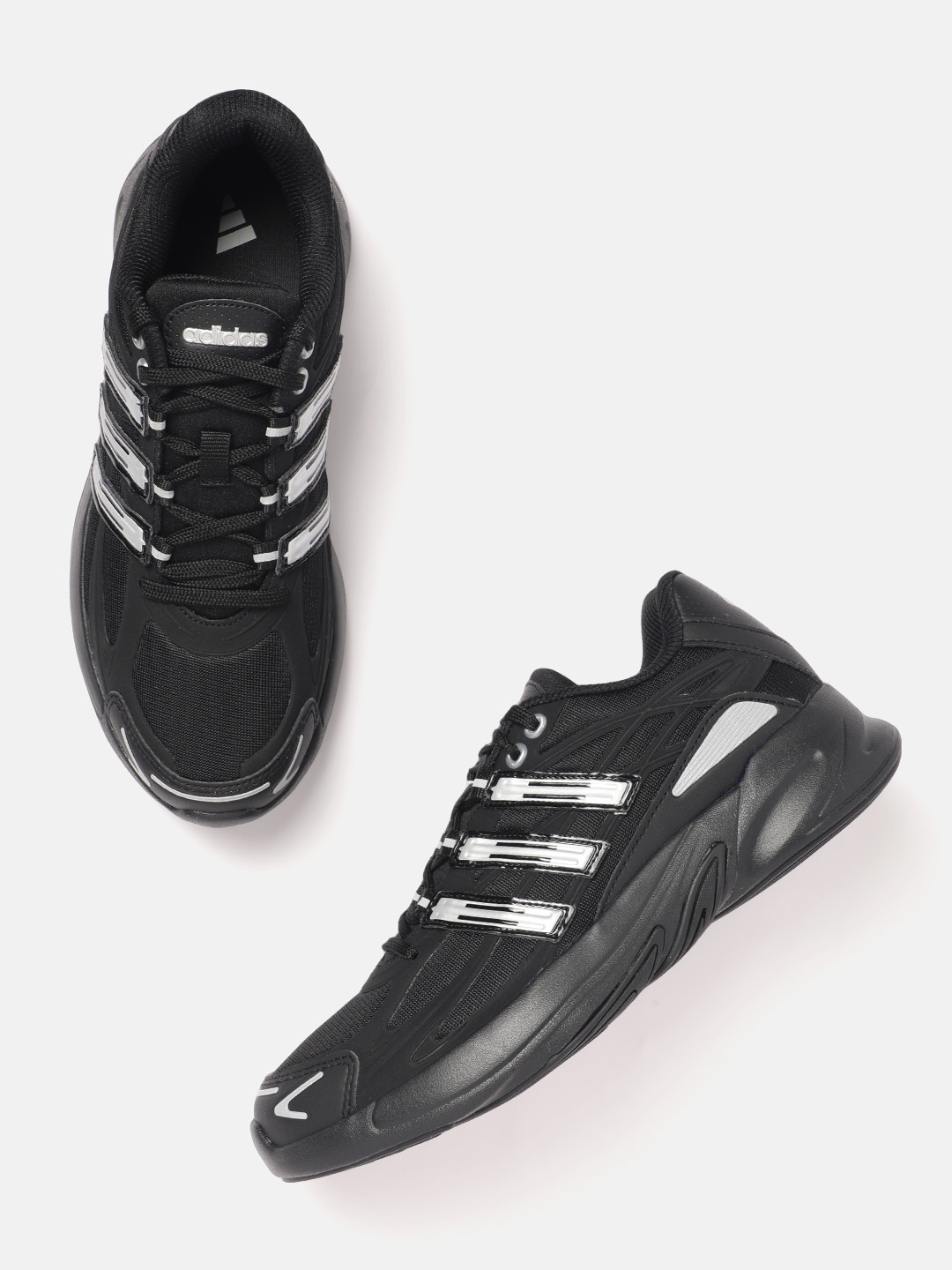 ADIDAS Men Woven Design Hustlerr Sneaker Running Shoes