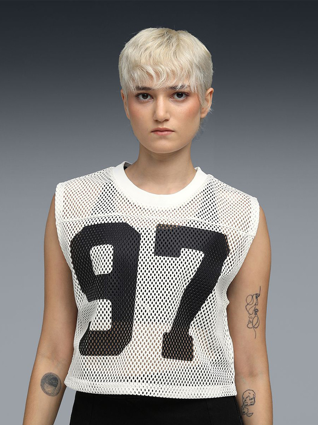 Puma x ROS Women's Relaxed Mesh Top