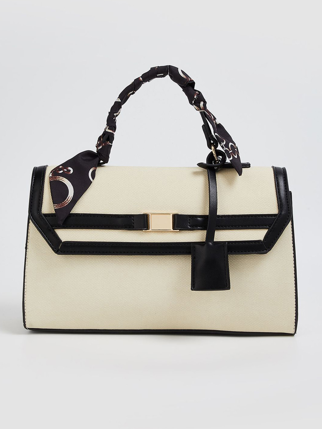 max Women Colourblocked Bowling Handheld Bag