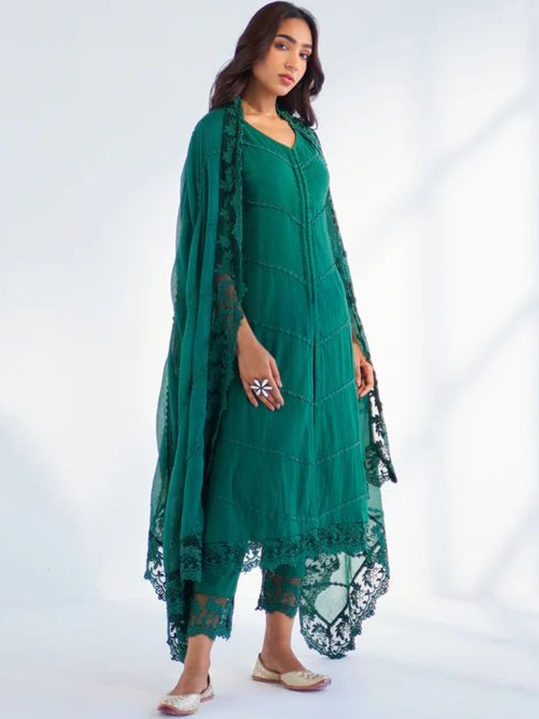ROZE Mahjabeen Women Cotton Dupatta