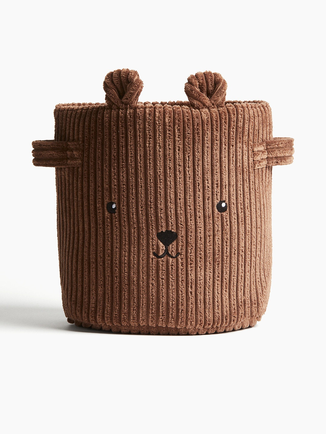 H&M Brown Boys Small Jumbo Cord Storage Basket