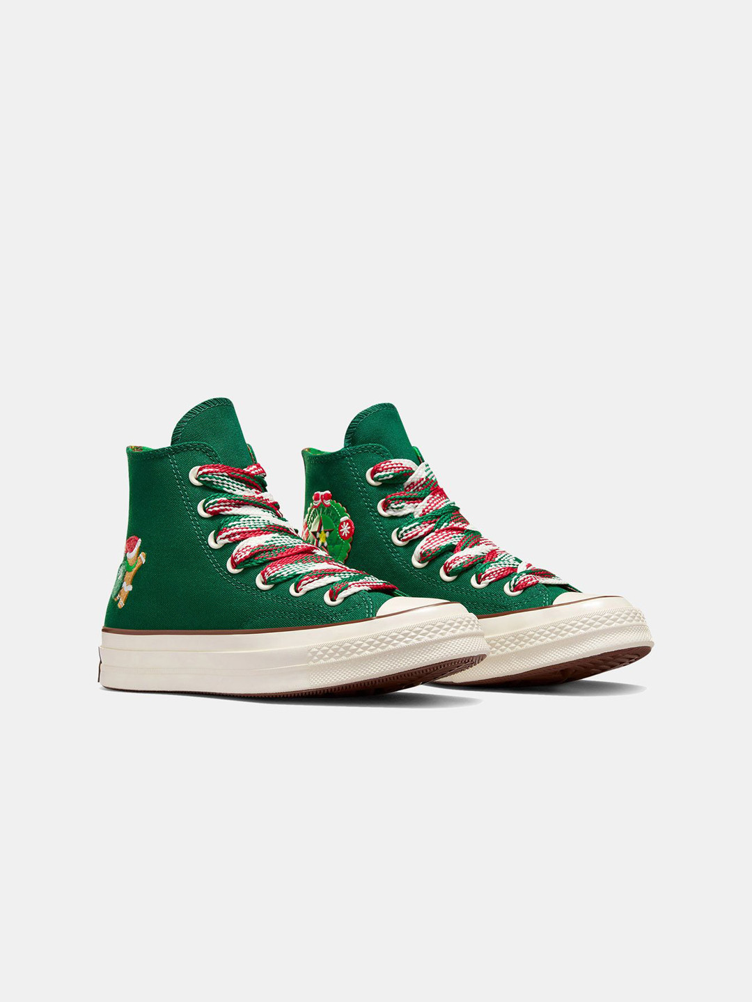 Converse Unisex Chuck 70 X-Mas Gingerbread & Knit Sock High Top Sneaker