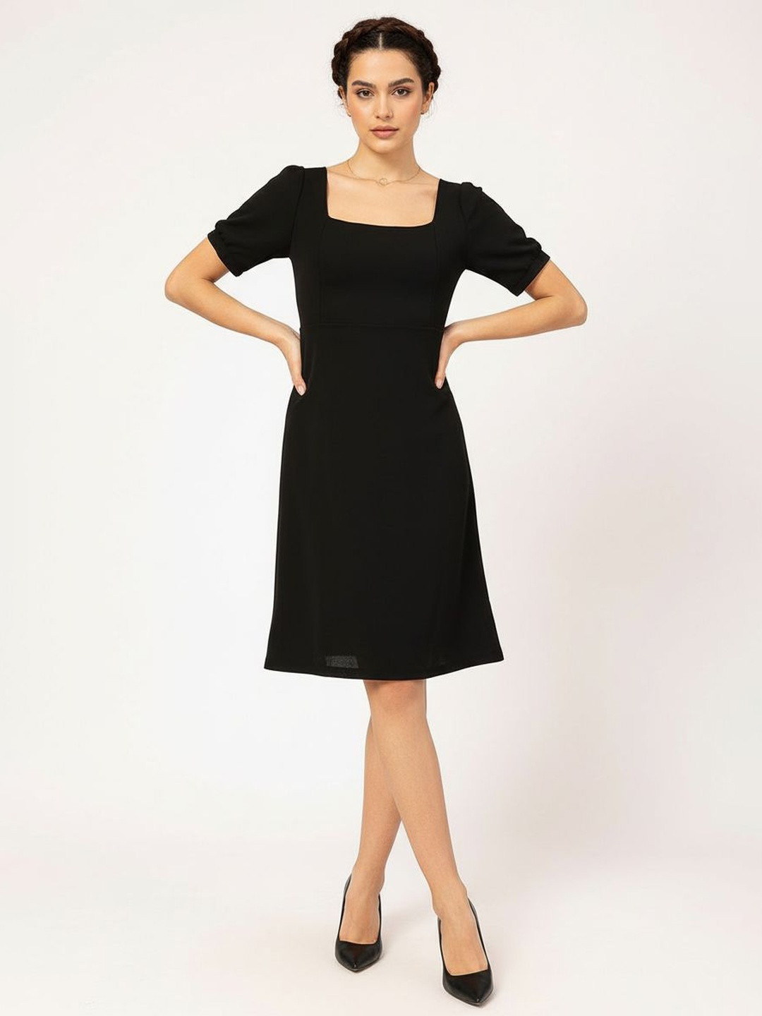 DressBerry Simply Stated A-Line Dress