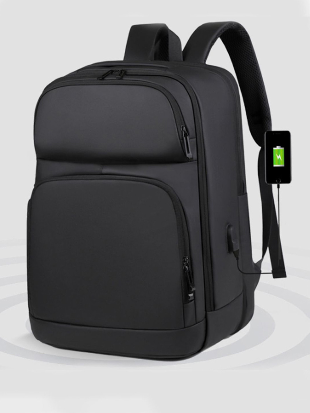 Mast & Harbour Men Medium Zip Closure Backpack