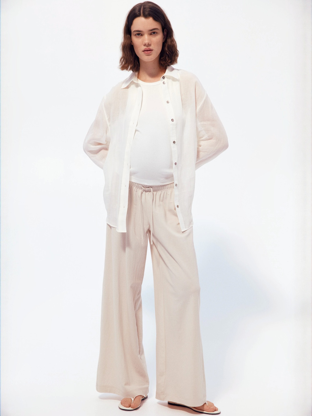 H&M Women Mama Before & After Drawstring Trousers