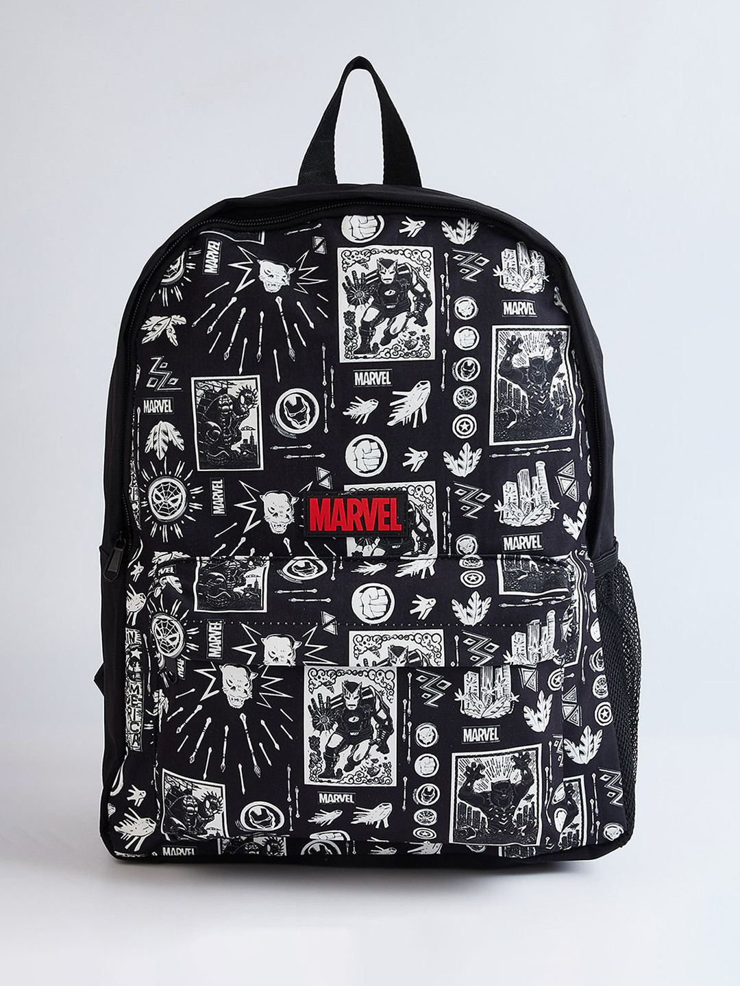 max Girls Marvel Printed Padded Ergonomic Backpack