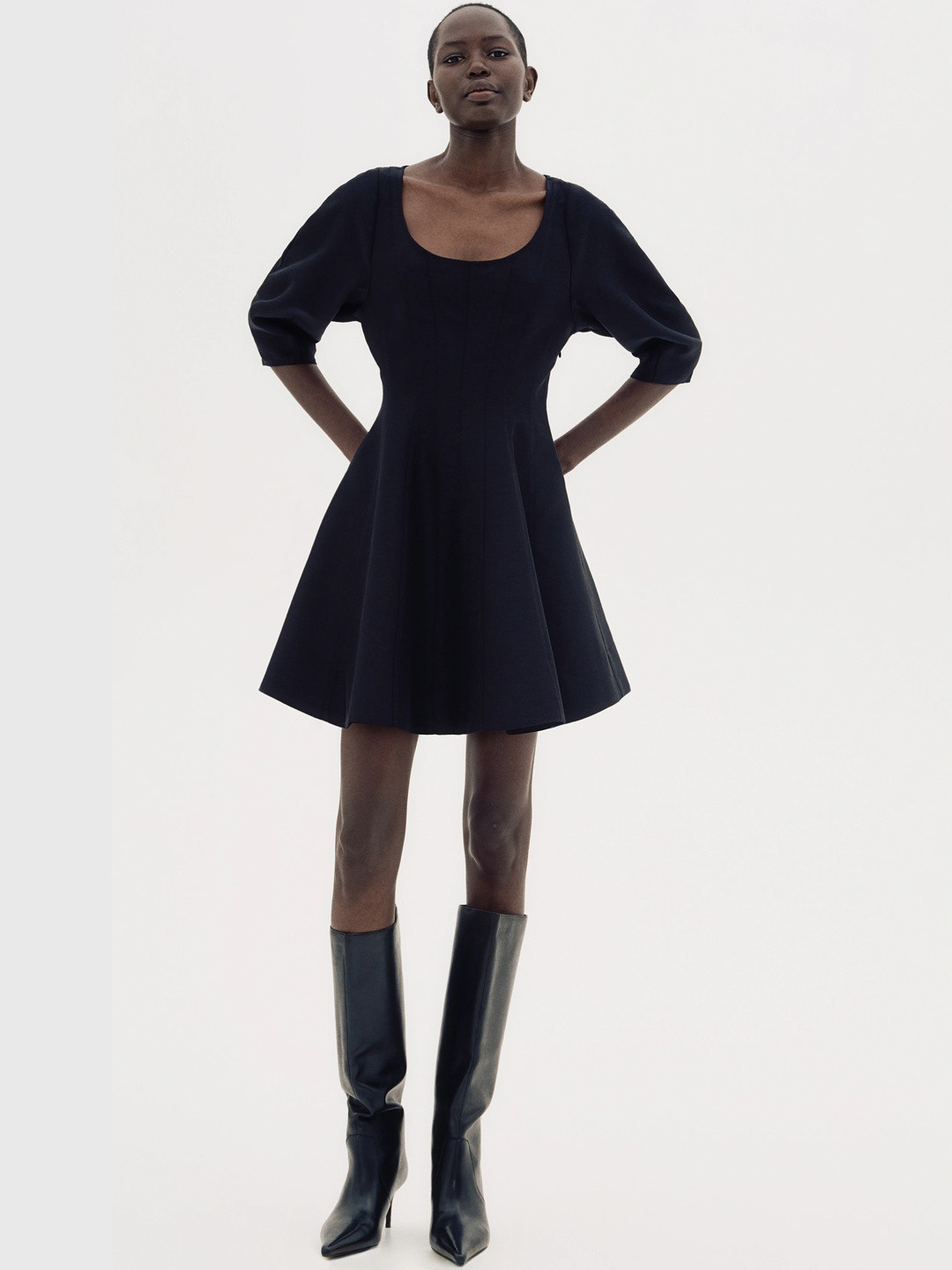 H&M Scoop-Neck Dress