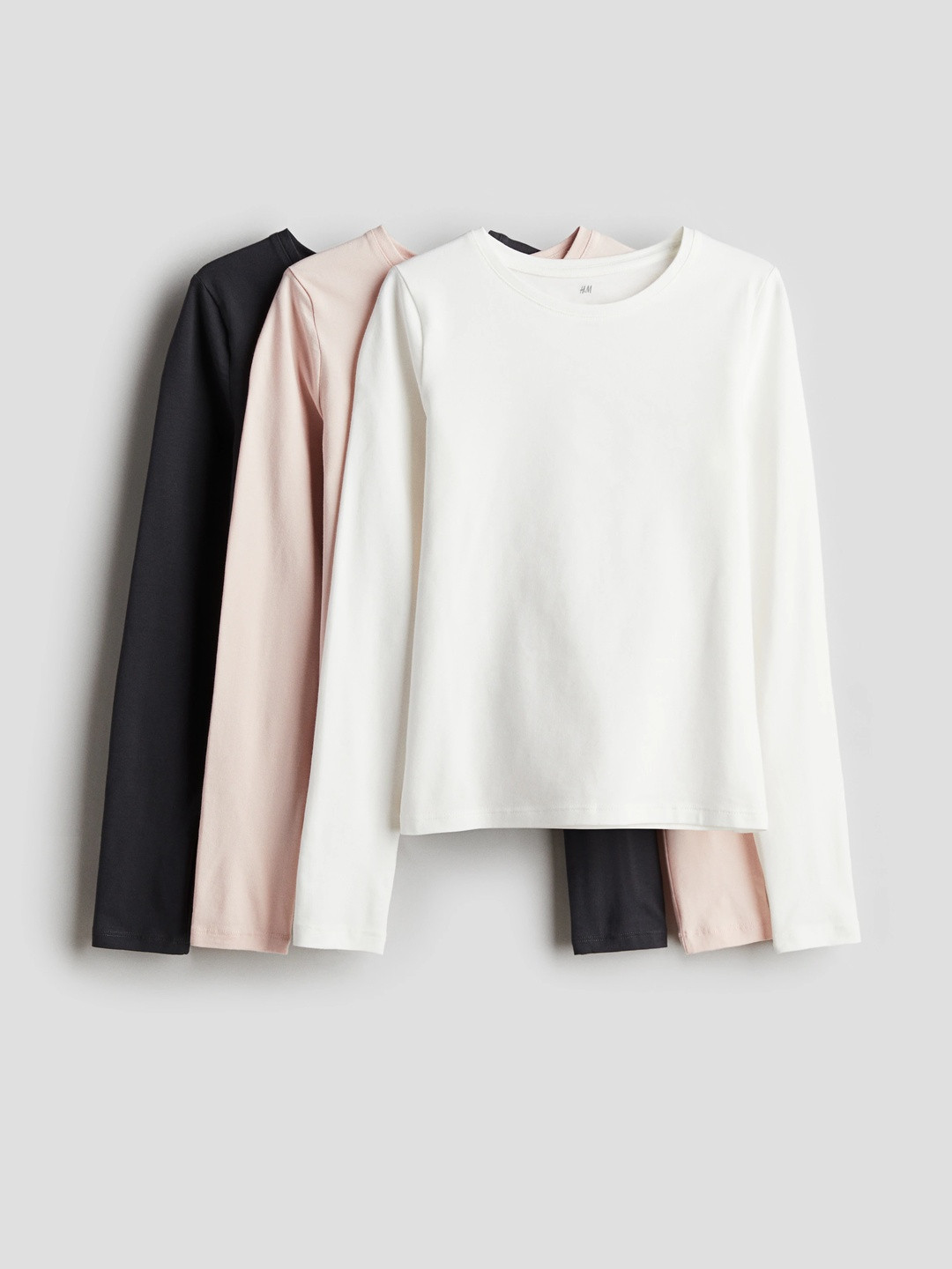 H&M Girls Pack Of 3 Tops