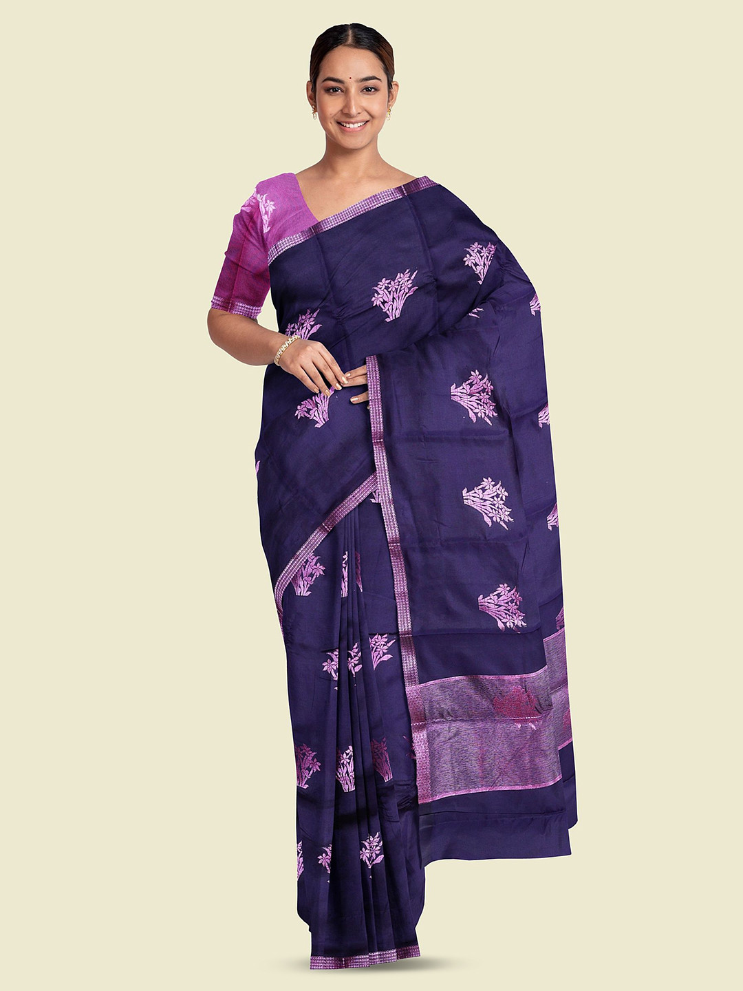 The Chennai Silks Woven Design Arani Saree