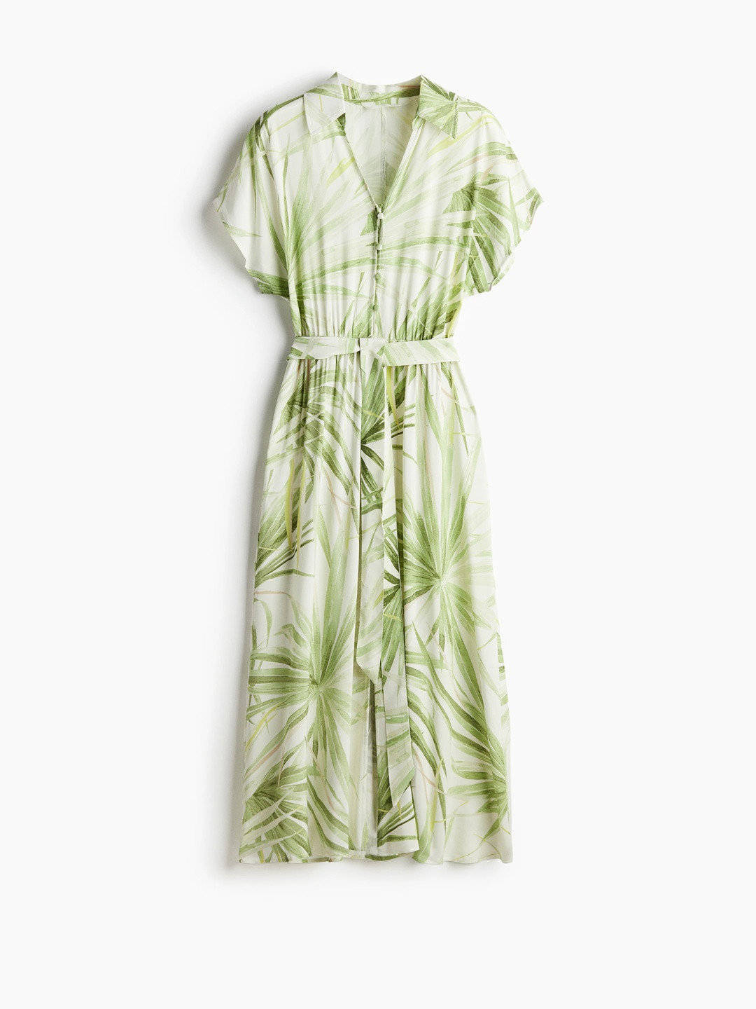 H&M Tie-Belt Shirt Dress