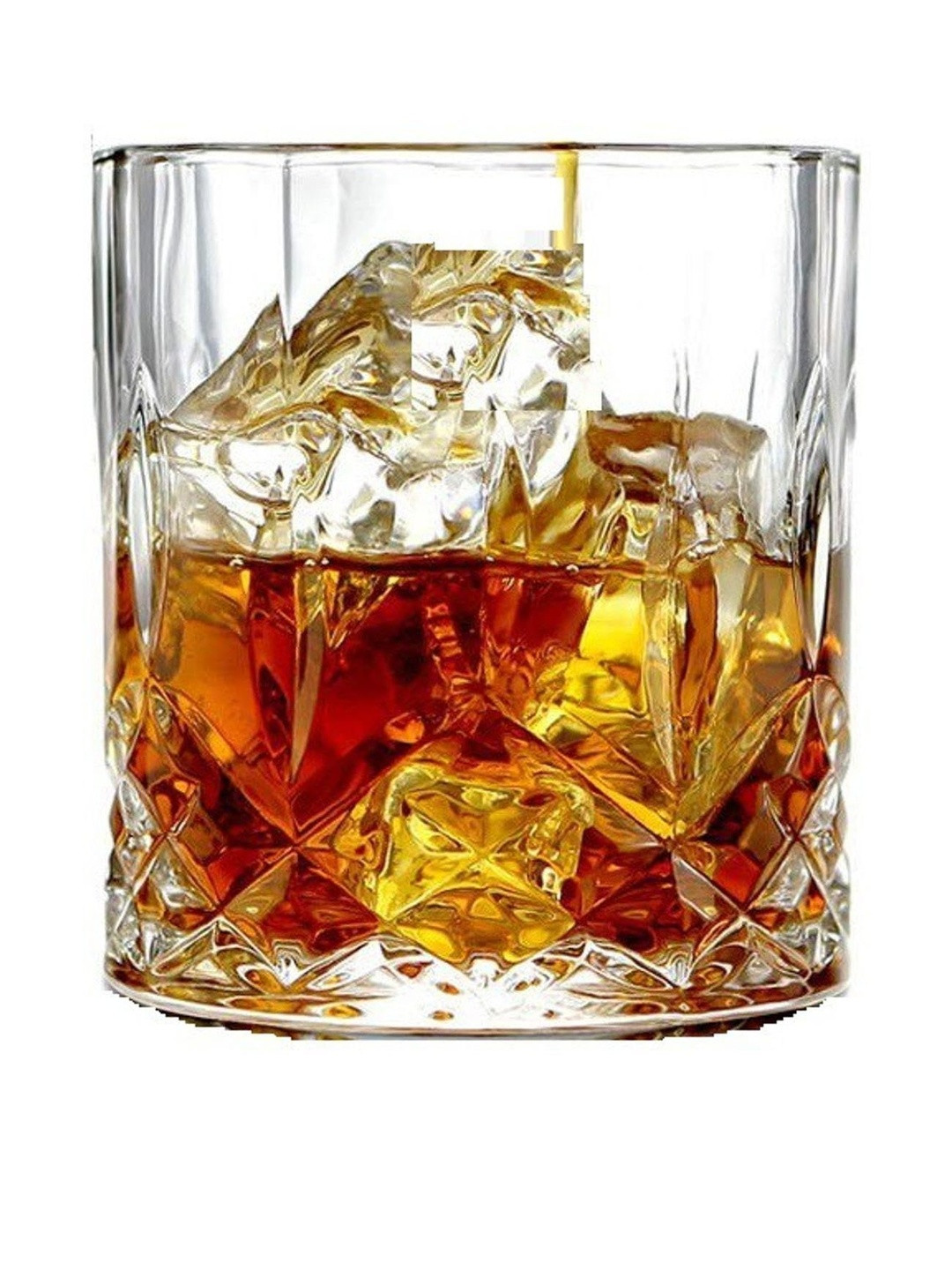 1ST TIME Transparent Dishwasher Safe Whisky Glass - 200 ml