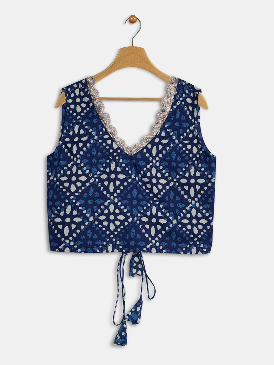 studio rasa Girls Cotton Crop Ethnic Tops