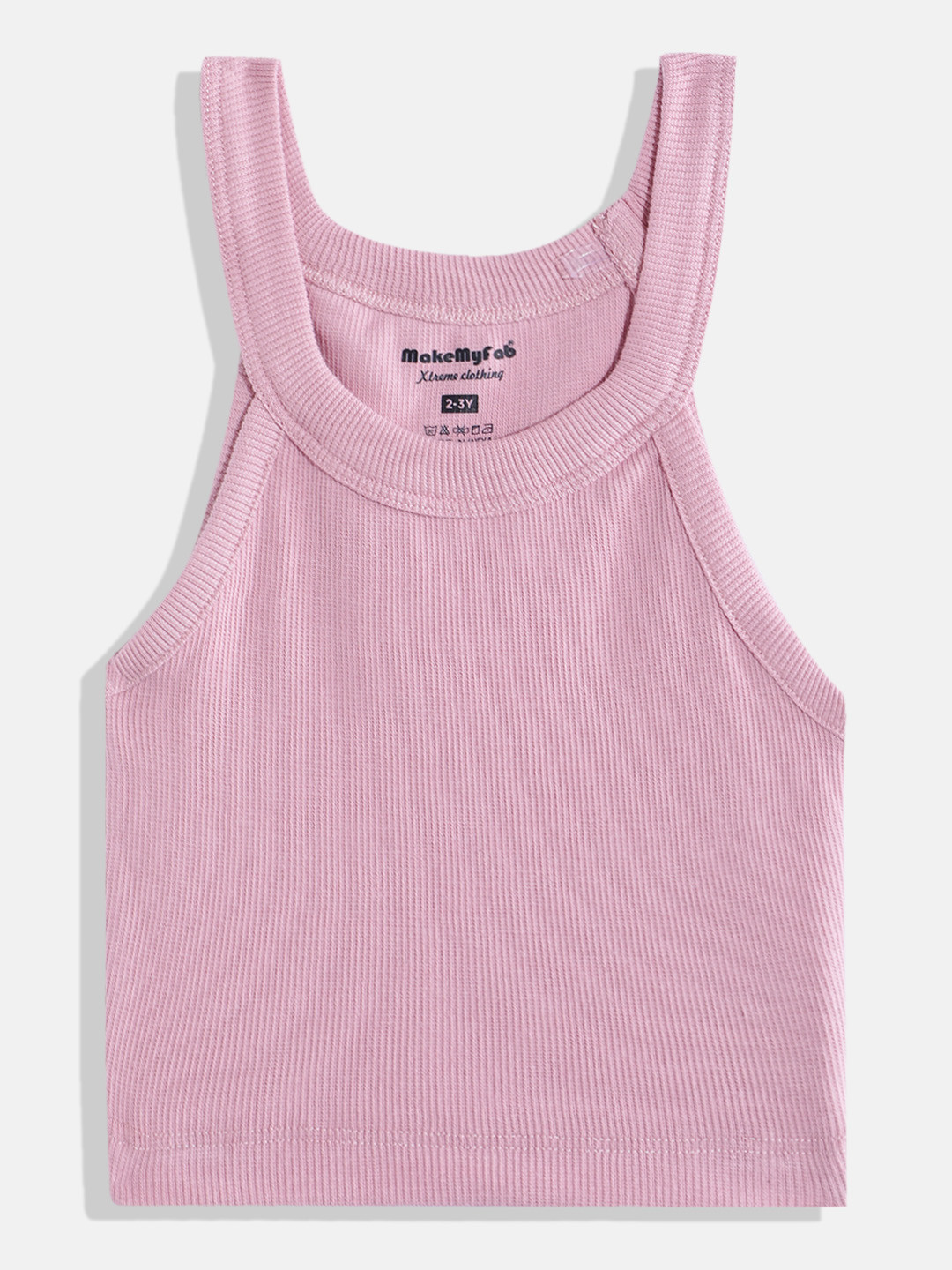 makemyfab Halter Neck Regular Top