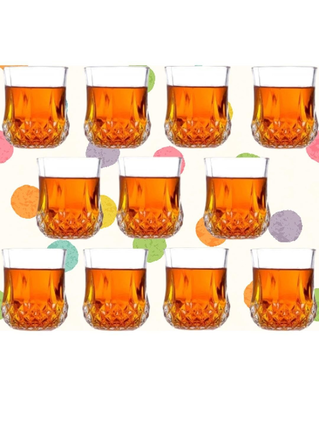 1ST TIME Transparent 11 Pcs Whisky Bar Glasses