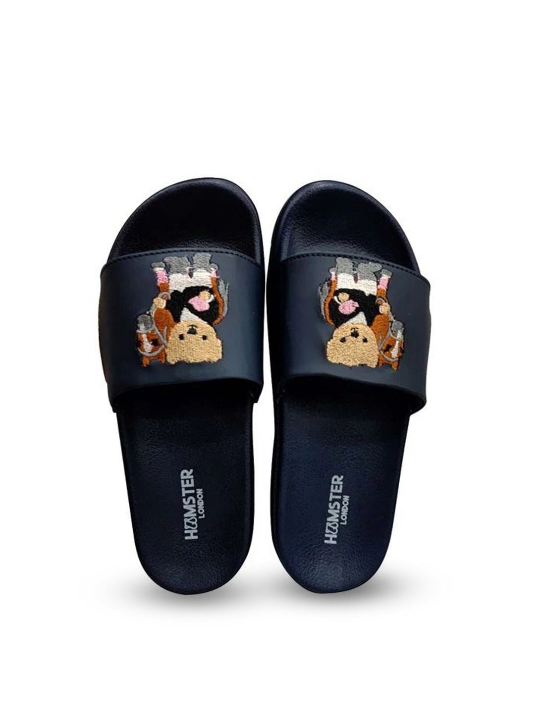 HAMSTER LONDON Unisex Embellished Sliders