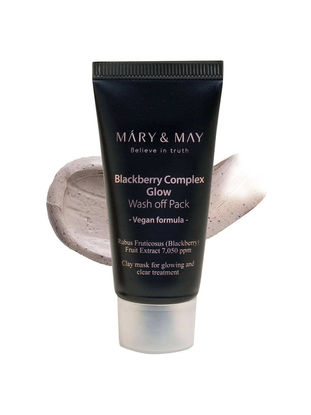 MARY & MAY Blackberry Complex Glow Wash Off Pack with Jojoba Seed Oil - 30 g