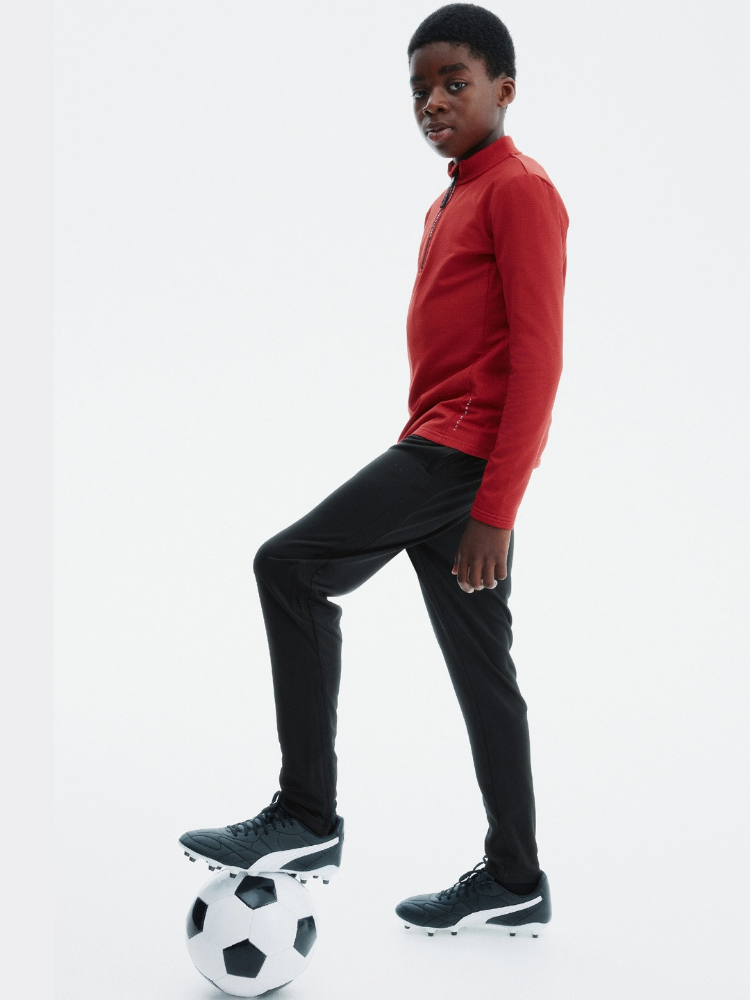 H&M Boys Mid-Rise Football Trousers With DryMove