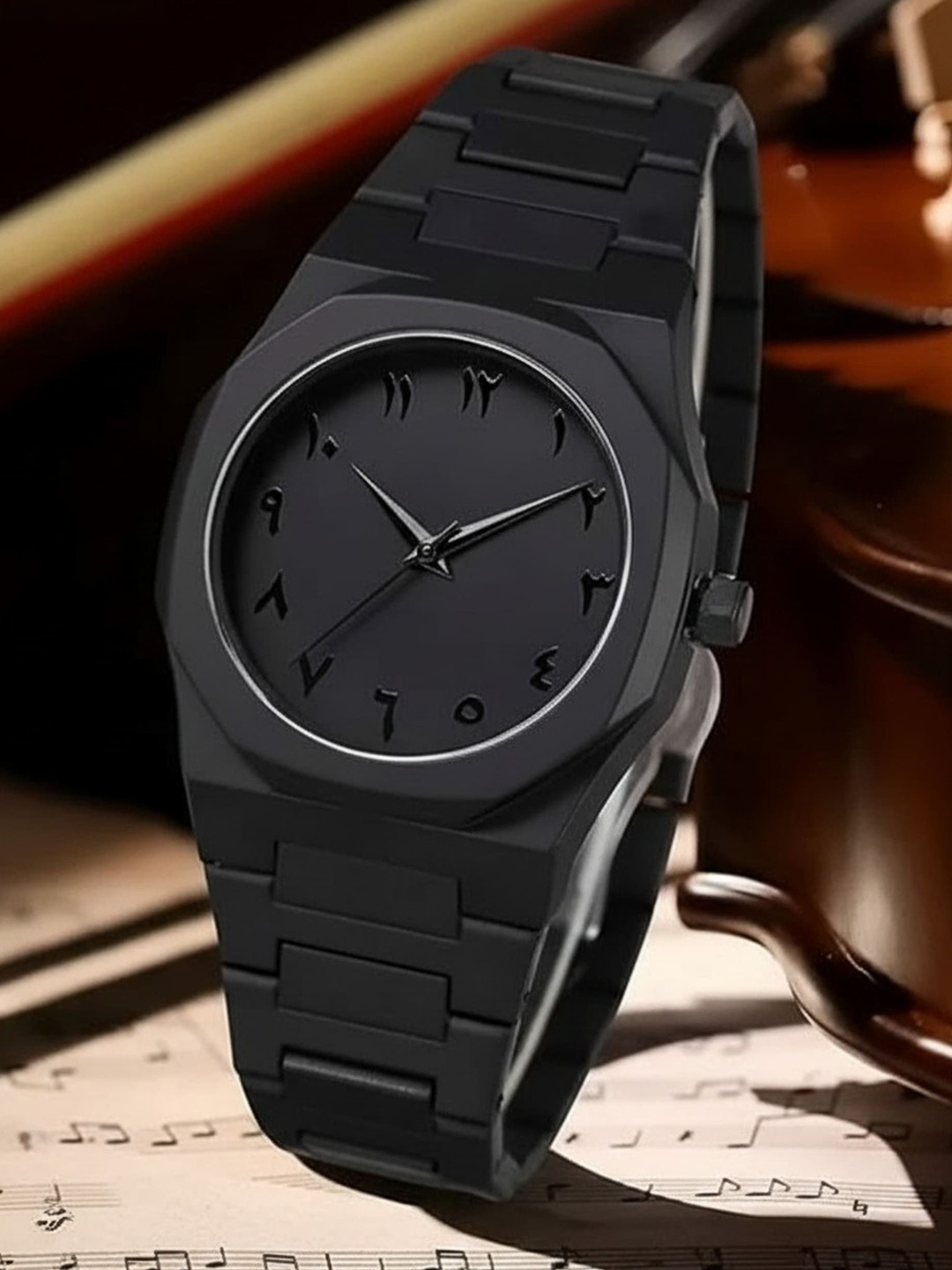 SWADESI STUFF Men Bracelet Style Analogue Watch CARBON 1