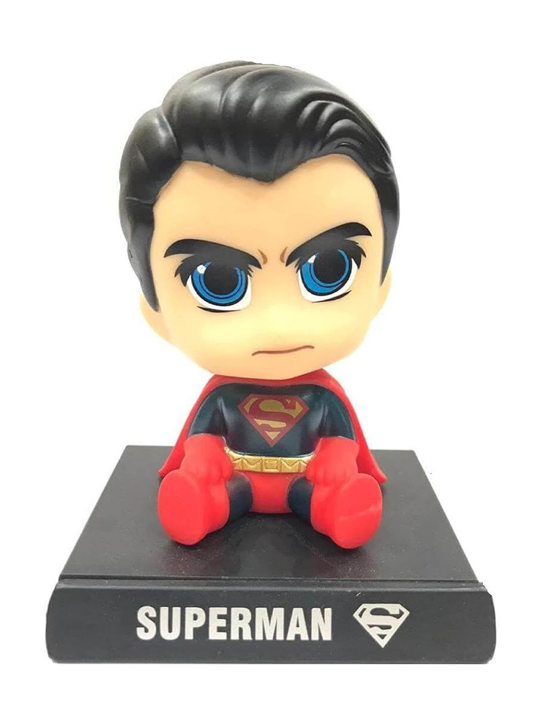 AUGEN Red & Blue Superman Figure Bobblehead