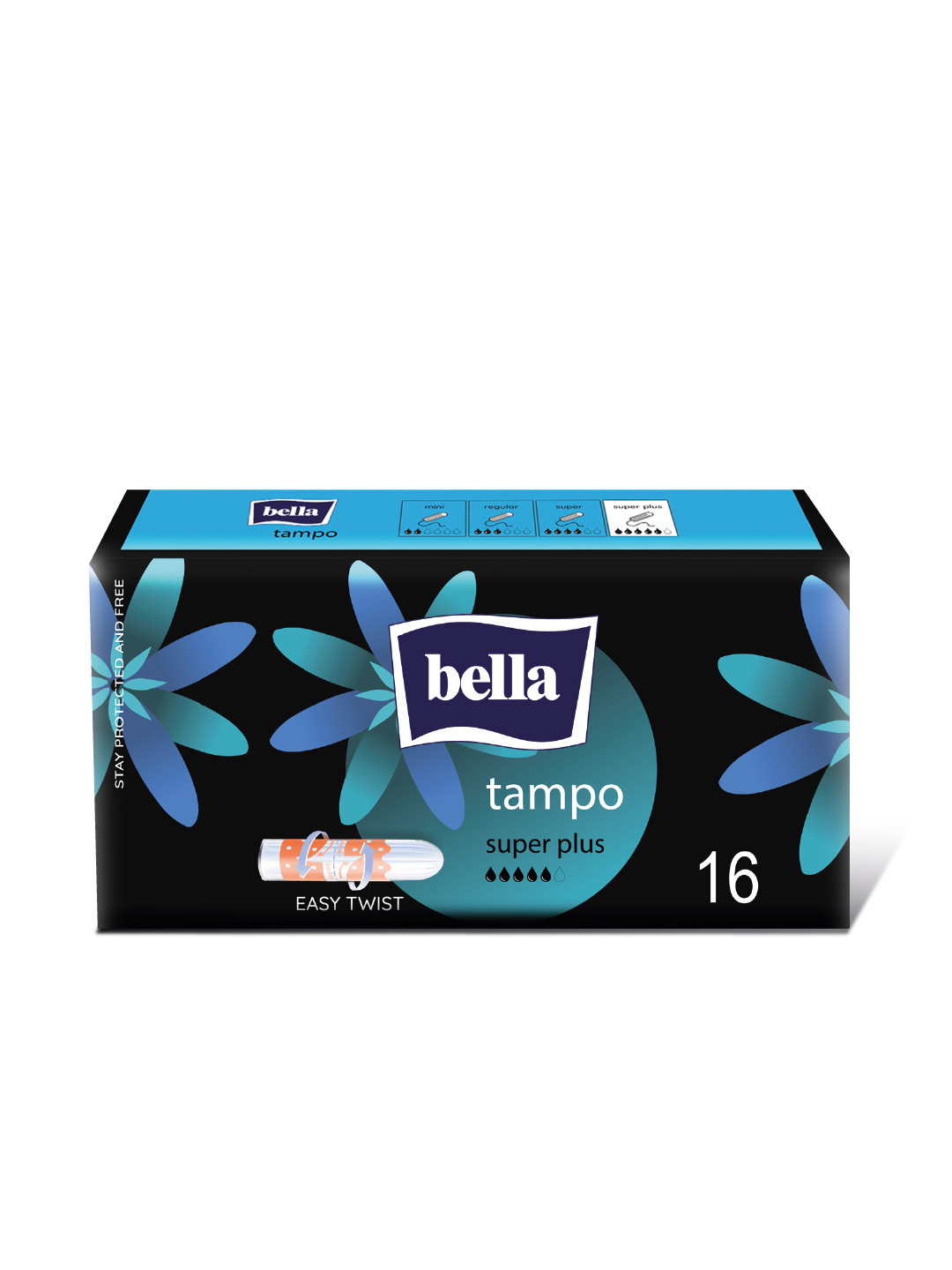 bella Easy Twist Tampons - Super Plus - 16 Pcs