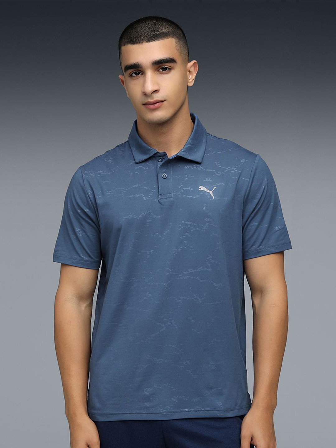 Puma CLOUDSPUN Mens Embossed Training Polo