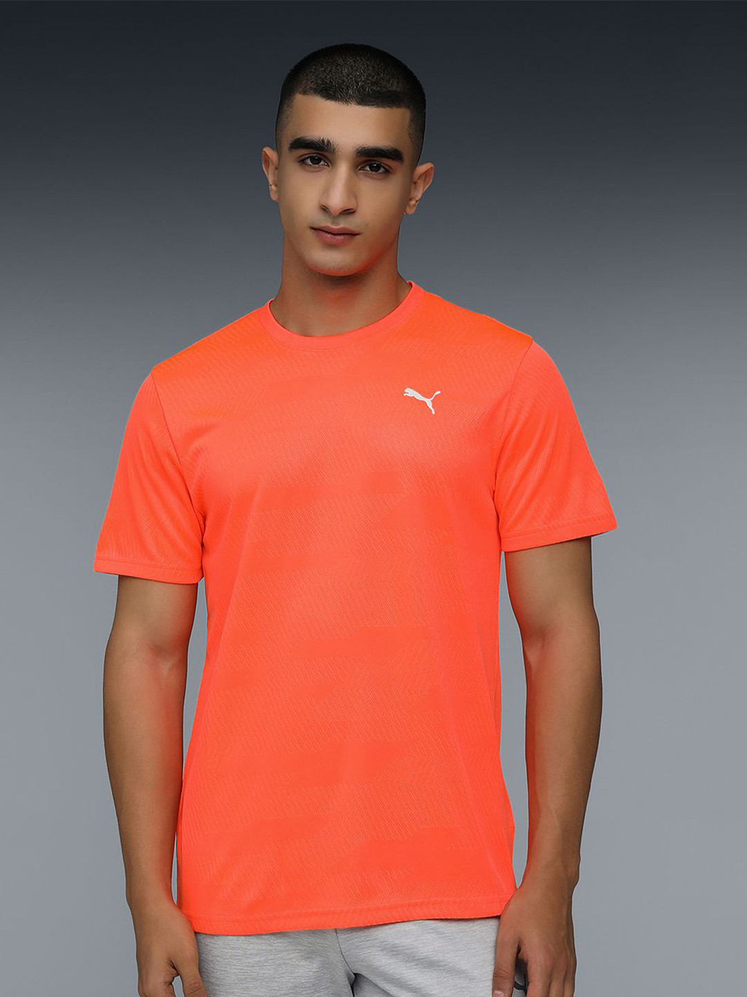 Puma FLEX Jacquard Men Slim Fit Training Tee