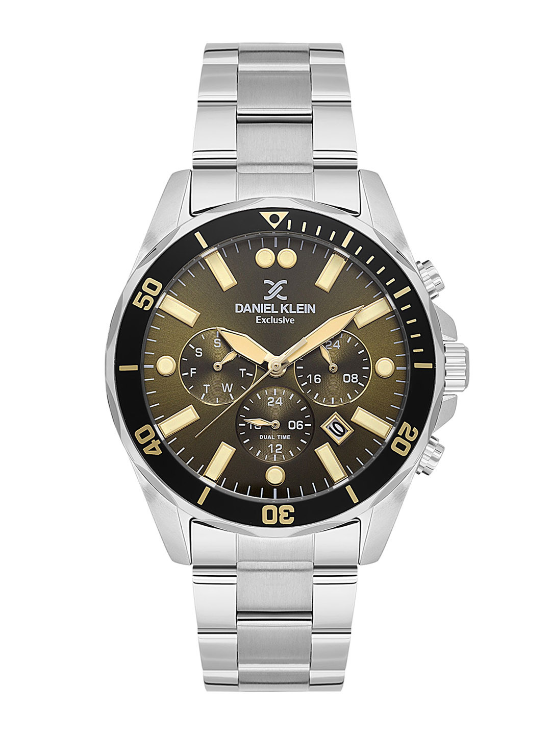 Daniel Klein Men  Bracelet Style Straps Analogue Automatic Watch DK.1.14067-4_N