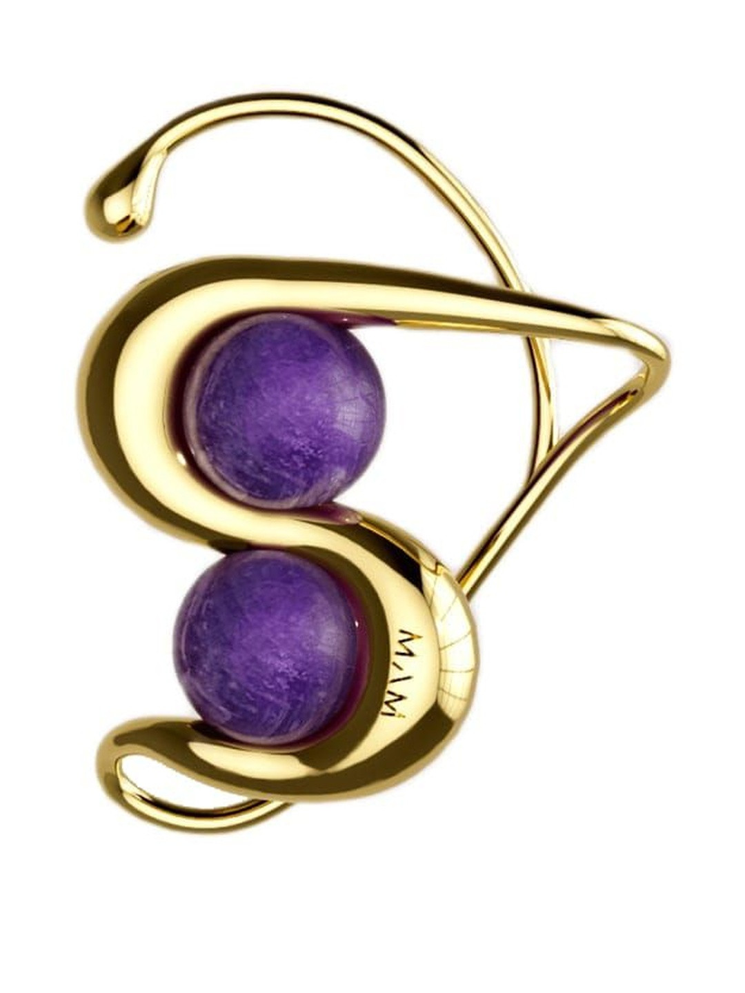 MAM Originals Artificial Stones Studded Circular Shaped Ear Cuffs